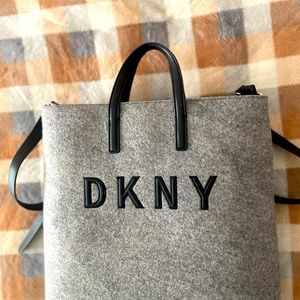 DKNY gray cloth great condition never use non-smoke